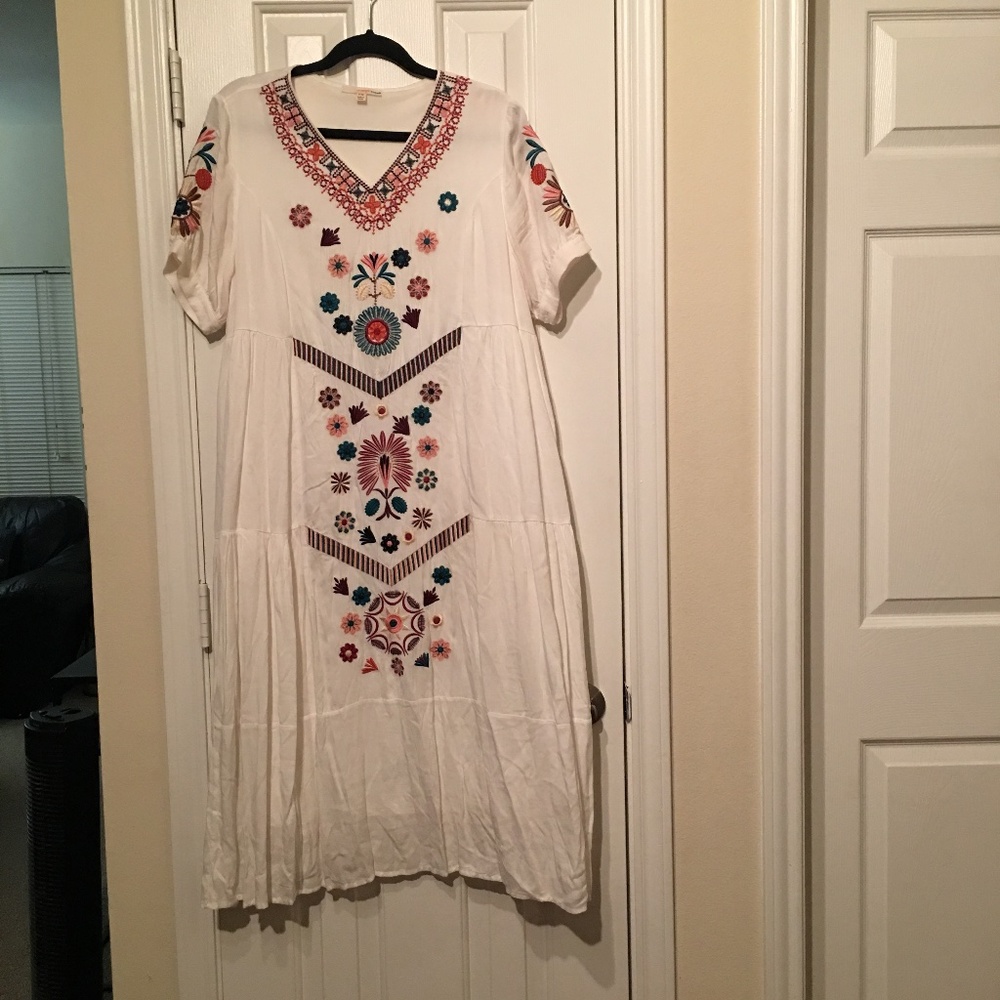 ROOLEE Maleah Embroidered Dress